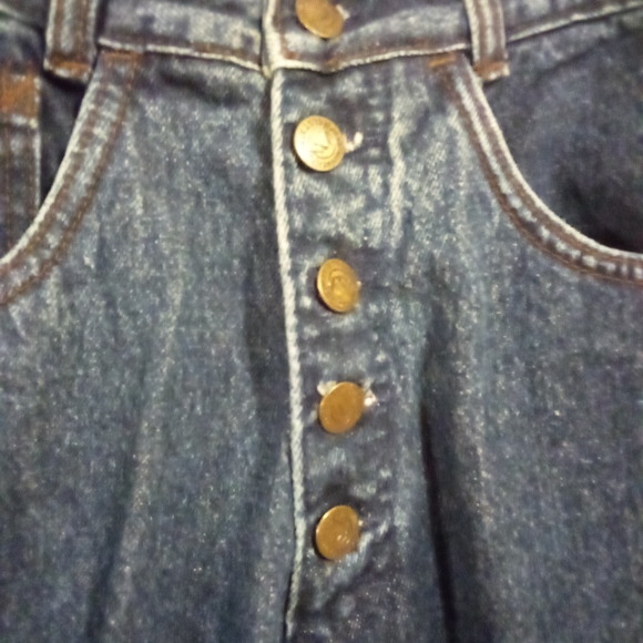 Vintage Rockies 90's High Rise Button Fly Straight Jeans 27 - Picture 6 of 11
